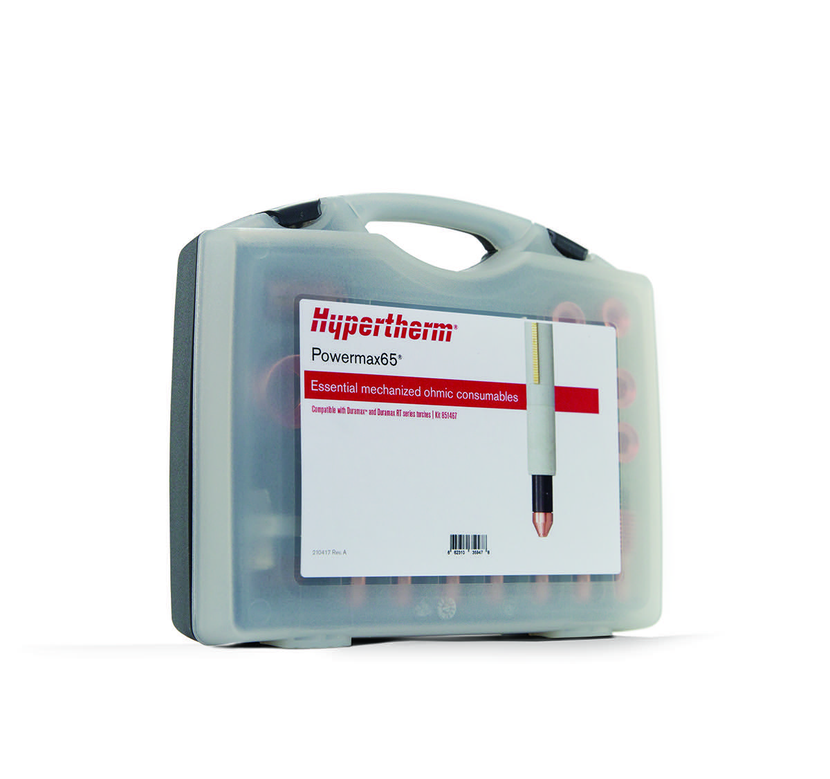 Consumable kit, Powermax65 essential mechanized ohmic, 65 A, cutting