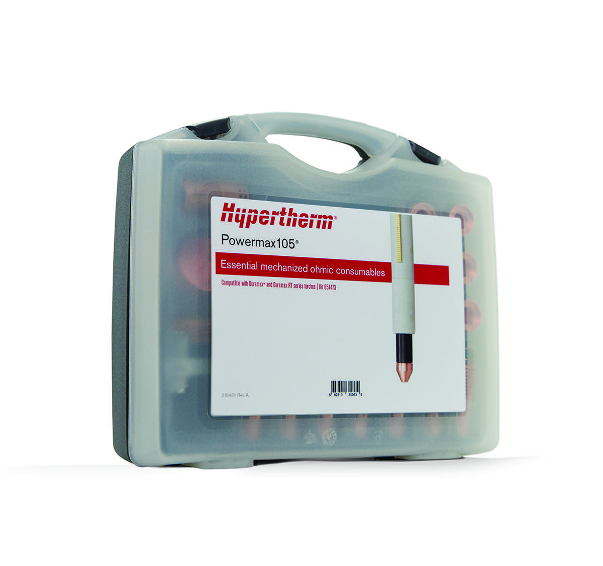 Consumable kit, Powermax105 essential mechanized ohmic, 105 A, cutting